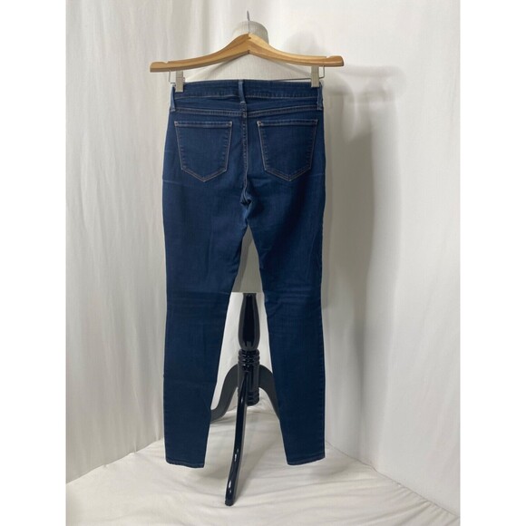 Old Navy The Rockstar Womens Jeans Blue Skinny Ankle Length Pockets Size 2 - Picture 6 of 13
